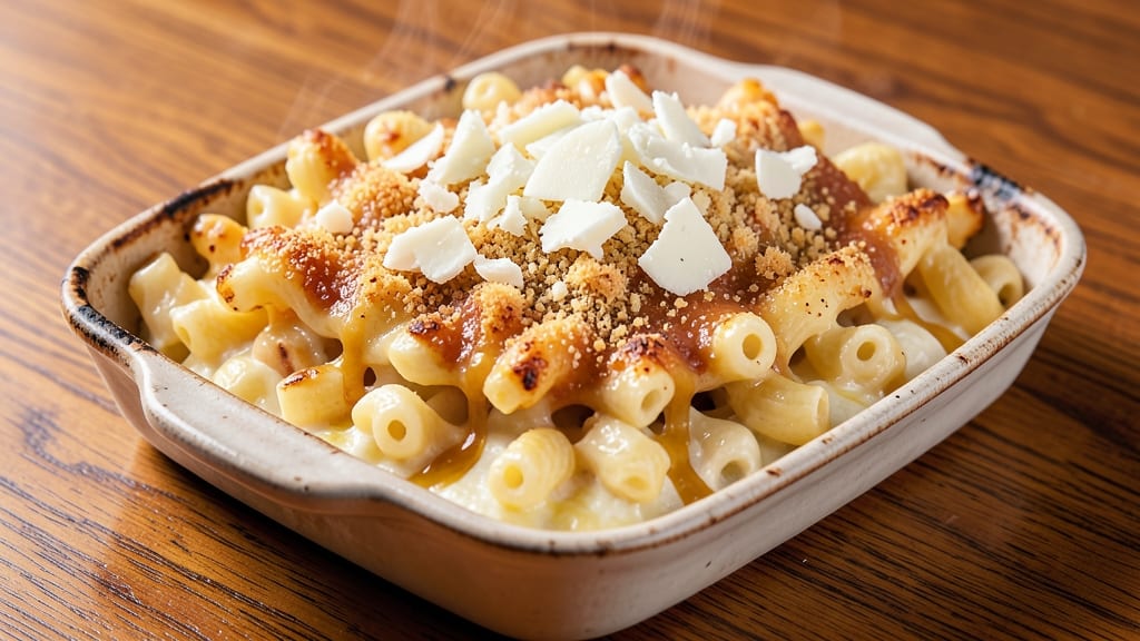 Baked Mac and Cheese Recipe Preppy Kitchen: Crispy Breadcrumbs Meet Gooey Sharp Cheddar Streaks