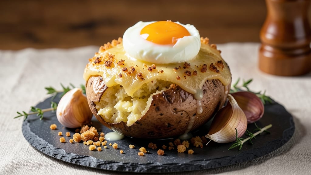 Baked Potato Parmesan Cheese Recipe: Crispy Breadcrumbs and Gooey Melts in One Pan