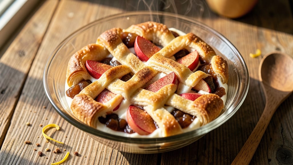 Apple Cream Cheese Pastry Recipe: Flaky Layers With Caramelized Fruit Topping