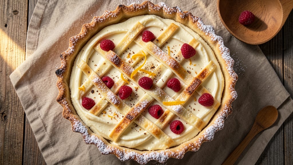 Baked Cream Cheese Pie Recipe: Flaky Crust and Silky Filling Balance