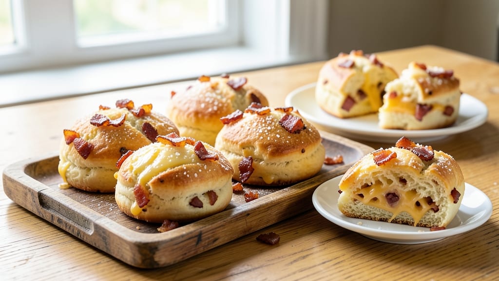 Bacon Cheese Scones Recipe Easy: Crispy Edges and Smoky Pull-Apart Cheese