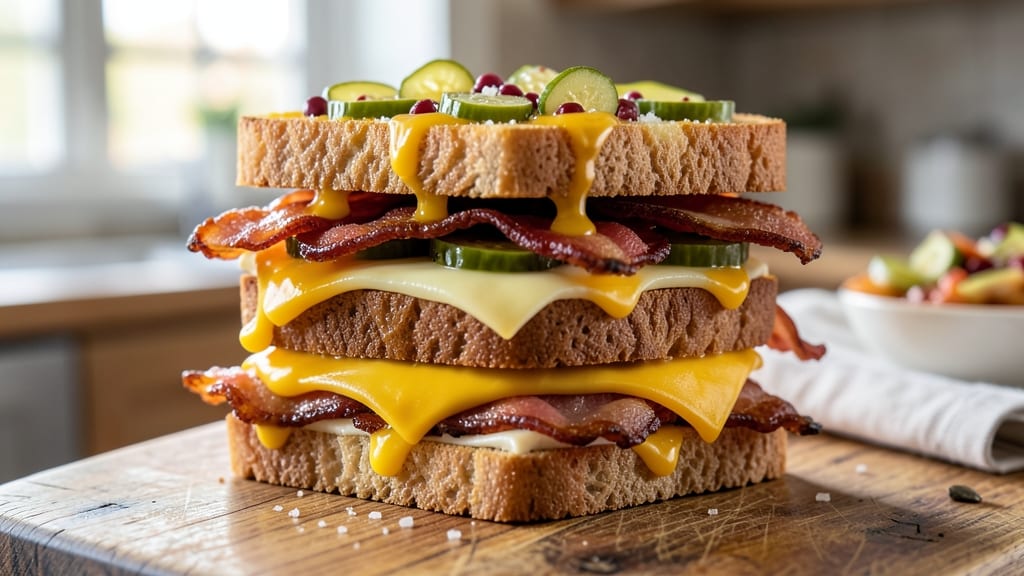 American Cheese Sandwich Recipe: Crispy-Grilled Gooeyness in 10 Minutes