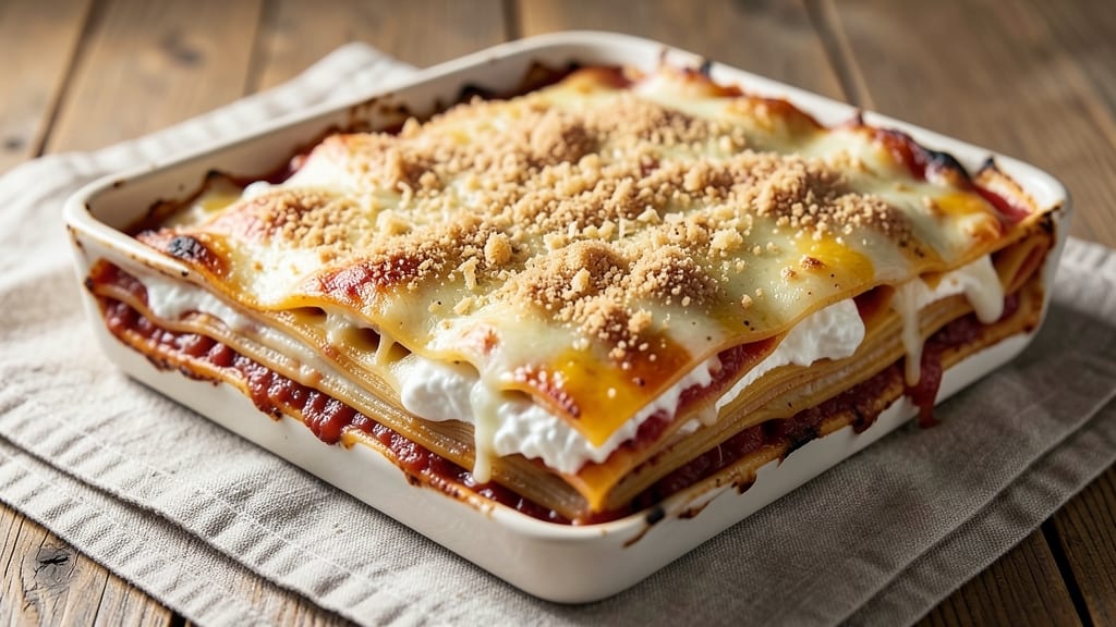 7 Cheese Lasagna Recipe: Layered Cheese Extravaganza With Crispy Top
