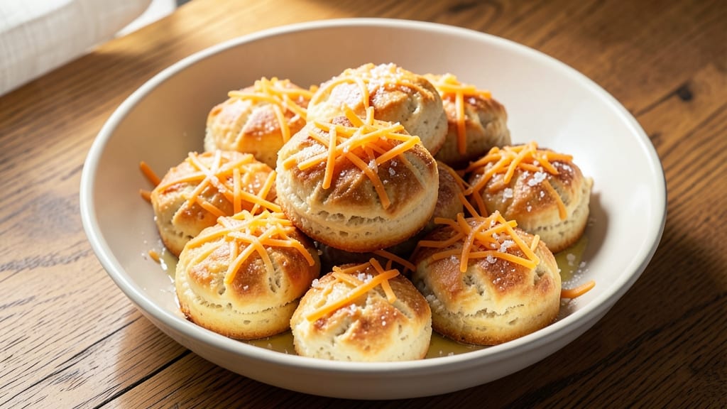 Baking Powder Cheese Biscuits Recipe: Buttery Layers With Flaky Crust