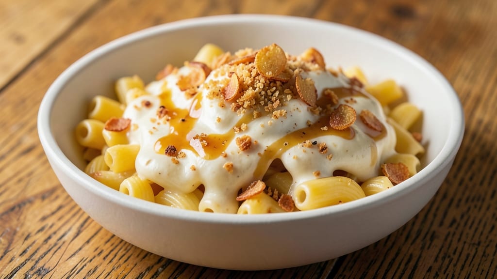 Applebee's 3 Cheese Mac and Cheese Recipe: Crispy Breadcrumb Crown Over Gooey Cheddar Layers