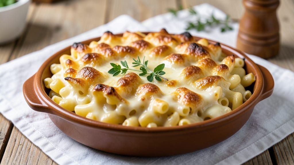 Baked Mac and Cheese Recipe Using Eggs: Crispy Top, Silky Elbow Pasta Bliss