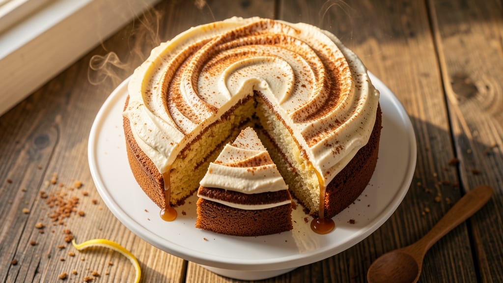 Applesauce Cake With Cinnamon Cream Cheese Frosting Recipe: Warm Spice and Tangy Cream Balance