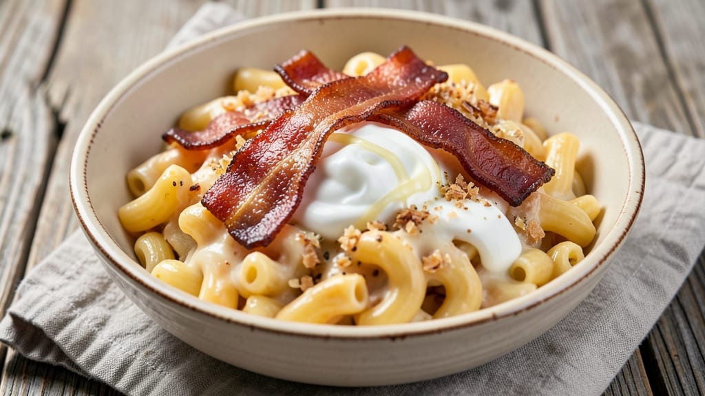 Bac Mac and Cheese Recipe: Smoky Crispy Top With Gooey Pull-Apart Cheese