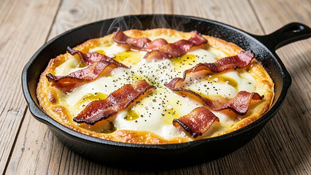 Bacon and Cheese Crustless Quiche Recipe: Smoky-Salty Crisp in One Pan