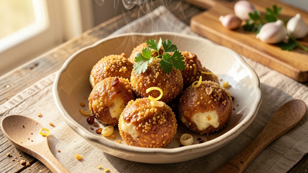 Authentic Brazilian Cheese Balls Recipe: Crispy Panko Crust With Gooey Queijo Minas