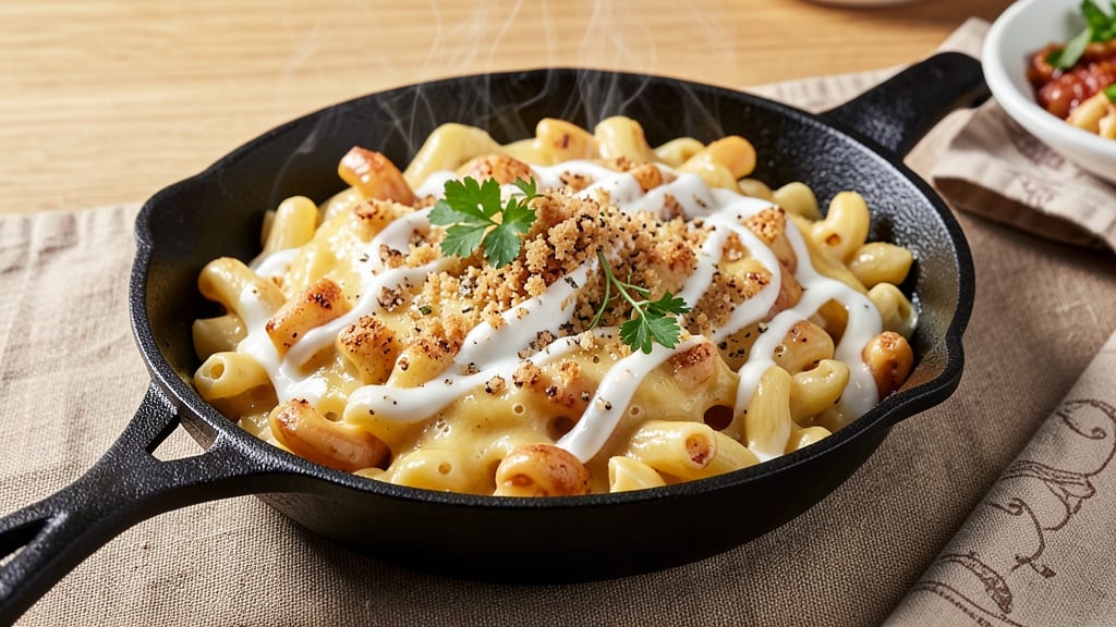 Banquet Mac And Cheese Recipe: Golden Crust, Gooey Pull-Apart Elegance