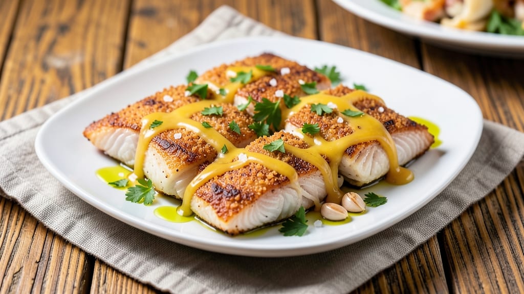 Baked Fish With Cheese Recipe: Crispy Top, Melty Cheese Rivers in One Pan