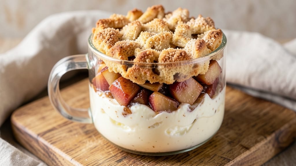 Apple Pie Cottage Cheese Mug Cake Recipe: Warm Spice Whirlpool in 5 Minutes