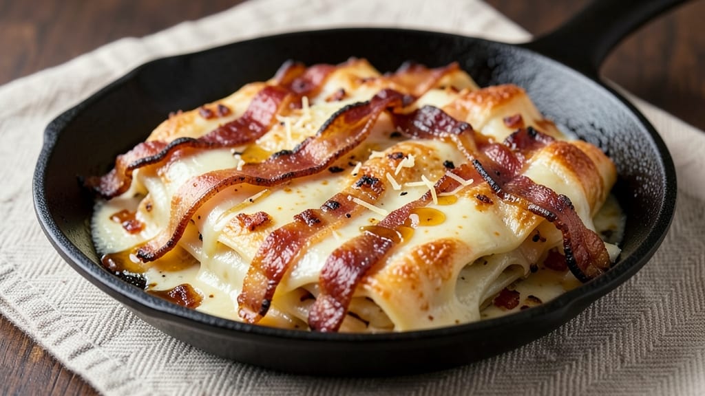 Bacon Cheese Pull Apart Recipe: Smoky Crispy Top With Stretchy Cheese Rivers