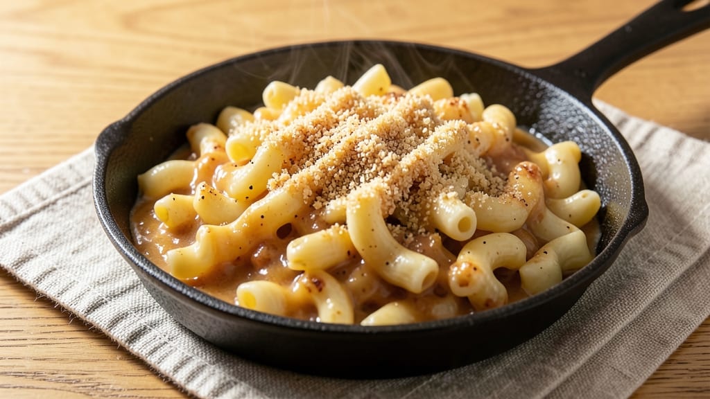 Auntie Fee's Mac N Cheese Recipe: Smoky Cheddar Crunch With Buttery Elbow Bites