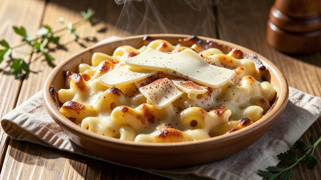 Baked Mac and Cheese Recipe for One: Single-Serving Crispy-Top Luxe