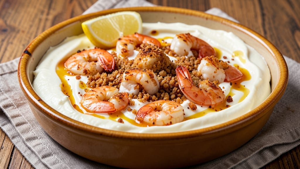 Baked Shrimp Cream Cheese Dip Recipe: Garlic-Infused Creaminess With Crispy Breadcrumb Crown