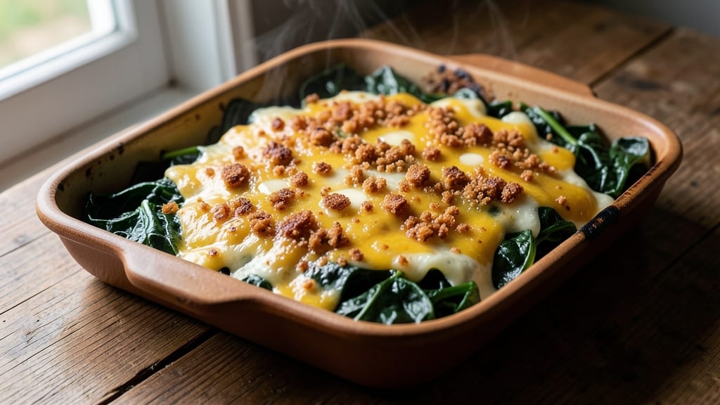 Baked Spinach and Cheese Recipe: Golden Crust, Gooey Pull-Apart Magic