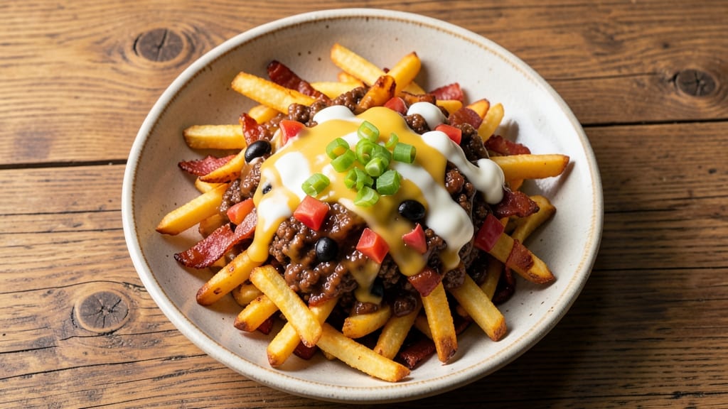 Bacon Chili Cheese Fries Recipe: Smoky, Crispy, and Triple-Loaded Loaded Fries